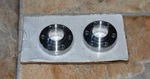 New Kurt J. Lesker Uhv Ss Bored Rotatable Weld Neck Flanges .62" 1.33" Od. Fixed Price $59.96.