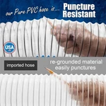 4" 20' Ultra Flex Clear-vue Heavy Duty Pvc Hose Made In Usa!. Fixed Price $106.19.