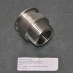 Andron Sanitary Adapter AB21PT6125, 1.25" Quick Clamp X Bspt Pipe, 316 Ss. Fixed Price $99.95.