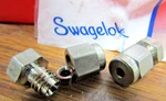 2) New Swagelok SS-200-C 316 Stainless Steel Cap For 1/8" Od Tubing Lot Of. Fixed Price $20.00.