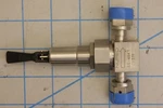 SS-4BKT-319 Sealed Valve, Gasketed, Pctfe Stem Tip, 1/4 In Swagelok. Fixed Price $254.99.