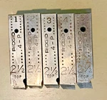 Ridgid 38120 141 H.s. Npt Die Set 2-1/2"-4" 5PK ***free Shipping. Fixed Price $137.13.