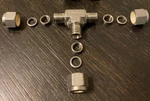 Swagelok SS-500-3 Stainless Steel Union Fitting 5/16 Tube. Fixed Price $18.50.
