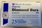 *henry Schein Diamond Bur Friction Grip 862-016C Coarse 25/BX. Fixed Price $45.00.