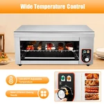 1500W Commercial Electric Wall-mounted Cheese Melter Salamander Broiler Bbq Gril. Fixed Price $148.17.