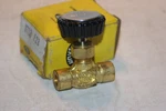 1/8" Fnpt Brass Needle Valve (3000 Psig) Hoke 3712F2B. Fixed Price $25.60.