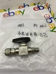 Swagelok Tube Fitting Stainless Steel 3-PIECE High Pressure Ball Valve, SS-83KS4. Fixed Price $149.99.