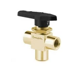 Swagelok B-42XF2 Brass 1-PIECE 40 Series 3-WAY Ball Valve Fnsp. Fixed Price $203.29.