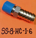 SS-8-HC-1-6 Swagelok Sst Connector: 3/8" Mpt X 1/2" Hose Free Shipping. Fixed Price $24.40.