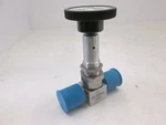 Swagelok, SS-4BRG-V51, 1/4", Manual Diaphragm Valve, Used. Fixed Price $23.00.