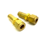 Swagelok B-600-R-8 Brass Tube Reducer Fitting 3/8" Compression 1/2" Lot Of. Fixed Price $12.34.