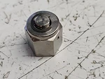 1X Swagelok 1/4" Cap SS-4-VCR-CP Stainless Plug. Fixed Price $10.00.