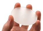 2.6" (6.5CM) Frosted Glass Circular Beaker/gas Jar Cover, 1.7MM Thick - Eisco. Fixed Price $10.29.