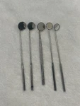 Lot Of 5 Aesculap #OM084R Laryngeal / Dental Mirror Stainless Surgical OM087R. Fixed Price $45.00.