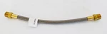 1/2" Od Stainless Steel Flexible Braided Hose 12" Long 3/8" Npt Male Brass. Fixed Price $24.29.