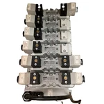 Parker Complex Manifold Solenoid System 6 Valves + Base- Pneumatic And Water?. Fixed Price $999.99.