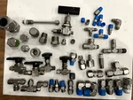 Swagelok Fittings High Pressure Stainless Steel - Various Sizes. Fixed Price $150.00.