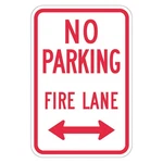 Lyle T1-2846-DG 12X18 No Parking Fire Lane SIGN,18" 12" 448X04. Fixed Price $57.57.