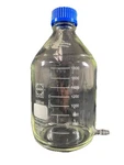Chemglass Duran 2000ML Aspirator Bottle W/ 1/4" Hose Barb GL-45 Cap CLS14232L. Fixed Price $90.99.
