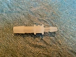(10)COLE-PARMER Barbed Fittings, Reducing Connector, Kynar, 1/4" X 5/32" Id. Fixed Price $10.00.
