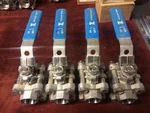 New 1/2" Trueline Stainless Ball Valve Full Port CF8M 1000WOG Weld Socket N650T. Fixed Price $49.99.