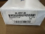 Swagelok SS-8P6T-BK / Black Handle New In Package 2 Valves. Fixed Price $199.95.