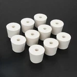 Drilled Natural Rubber Stopper #6 Lab Bungs Science Equipment 10 Pcs. Fixed Price $21.57.