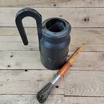 Salisbury Non Spillable Pot With Bristle Brush Applicator B-3. Fixed Price $79.95.