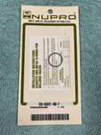 Nupro Swagelok SS-GSKT-4B-T Metal O-ring Gasket For Bk Series Bellows Valve New. Fixed Price $5.00.