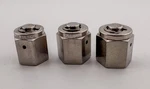 Lot Of 3 Swagelok SS-4-VCR-CP Stainless Steel 1/4" Caps Used Surplus. Fixed Price $19.95.