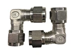 Gyrolok 4LU-SS Union Elbow 1/4" Tube Ends (lot Of 2). Fixed Price $14.24.