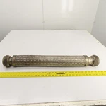 2-1/2" Npt Female Stainless Steel Braided Flexible Hose 30" Oal. Fixed Price $59.63.