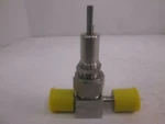 Nupro SS-BNV51-DJ Pneumatic Bellows-sealed Valve, 1/4" Fvcr No Handle, Used. Fixed Price $22.50.