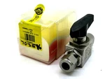 New Ham-let H6800SSL1/2PSS Stainless Steel Ball Valve. Fixed Price $100.00.