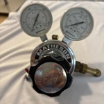 Matheson Dual Gauge Gas Regulator Unit Model 8L-580. Fixed Price $25.00.