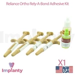 Reliance Ortho Rely-a-bond Syringe Kit Adhesive Self Cure Bonding Dental Bracket. Fixed Price $385.00.