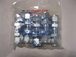 5-SUPERLOK 3/8" Tube Od Bulkhead Union Compression Steel. Fixed Price $39.99.