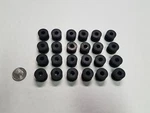 24 Rubber Grommets 1/4" Inner Diameter - Fits 1/2" Panel Hole. Fixed Price $14.99.