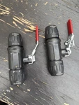 Parker Transair 1" Inline Ball Valve 4092 25 00 Compressed. Fixed Price $100.00.