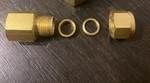 Swagelok B-600-7-4 Brass Connector Fitting 3/8 Tube X 1/4 Fnpt. Fixed Price $9.90.