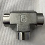 New Parker Union 24 Jw-ss-cnq, Ss, Tee, 1/2 Weldlok. Fixed Price $200.00.