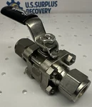 Swagelok SS-62TS8 3-PC Stainless Steel Ball Reinforced Ptfe Seats 1/2 Tubing. Fixed Price $100.00.