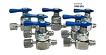 Veriflo 42500031 944LSFSFM Manual Stainless Steel Valve, Lot Of 7 *used Working. Fixed Price $550.00.