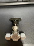 1- Swagelok Stainless Steel Needle Valve, 1/2" Od Tube, SS-1RS8. Fixed Price $39.99.