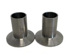 (lot Of 2) Swagelok Biopharm Bpe 1 Tri-clamp Sanitary Ferrule Fitting Long. Fixed Price $18.99.