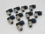 Festo 153336 QSML-1/8-6 Mini Push-in L-fitting R1/8" 6MM Tubing Od Lot Of 10 Nop. Fixed Price $25.77.