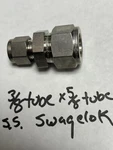 SS-1010-6-6 Swagelok 5/8 Tube X 3/8 Reducing Union Adapter ------------ New. Fixed Price $28.50.