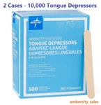 Medline Non Sterile Wooden Tongue Depressors - 6" 10,000 Count MDS202065. Fixed Price $159.73.
