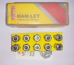 Ham-let Fittings 762L Ss 1/4" Lot Of 10. Fixed Price $70.00.