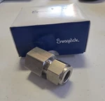 Swagelok Stainless Steel Connector, 1/2" Od Tube X Fnpt, SS-810-7-8. Fixed Price $50.00.